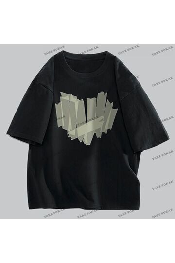 Y2K Unisex Harajuka Anime Retro Kawai Kuromi T-shirt Kod-Mavi-Etiket:  8394