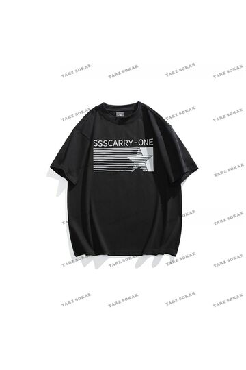 Y2K Unisex Harajuka Anime Retro Kawai Kuromi T-shirt Kod-Mavi-Etiket:  8422
