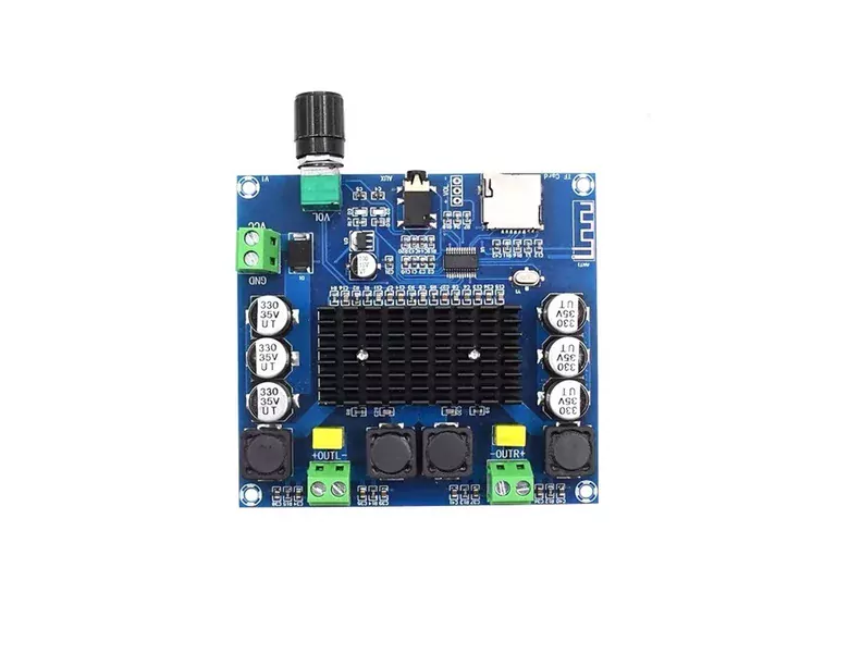 2 x 100W Bluetooth 5.0 Amfi Devresi TDA7498 TF Kart XH-A105