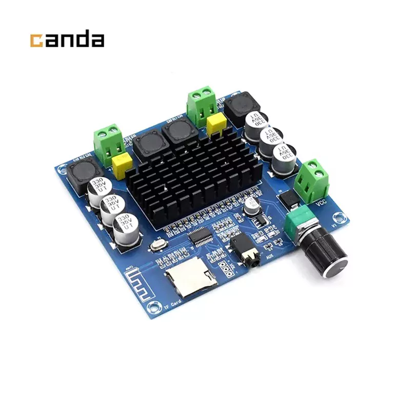 2 x 100W Bluetooth 5.0 Amfi Devresi TDA7498 TF Kart XH-A105