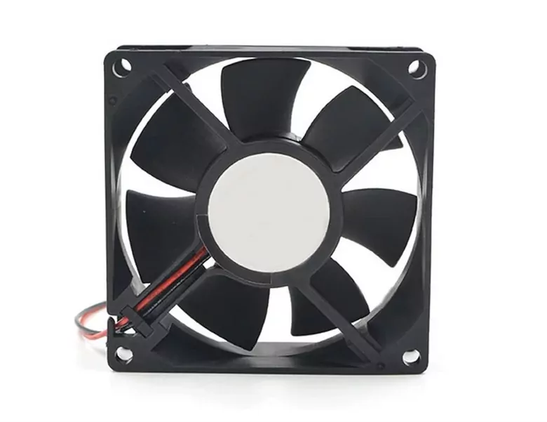 DC 12V 4 Pinli 80x80mm 8cm Kare Kasa Fanı Sleeve Bearing Fan