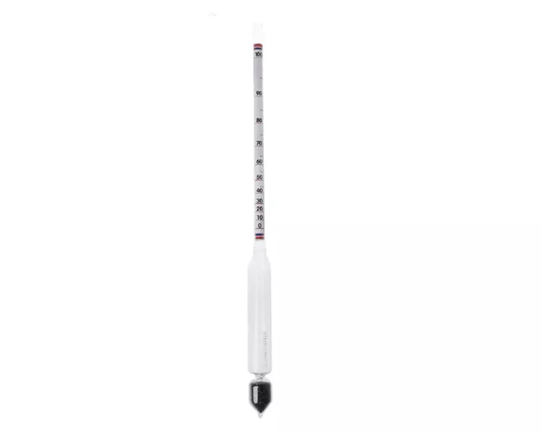 27CM Uzun Form Dansimetre Alkol-Metre 0-100 Derece Alkol Ölçer 27CM Uzun Form Dansimetre Alkol-Metre 0-100 Derece Alkol Ölçer
