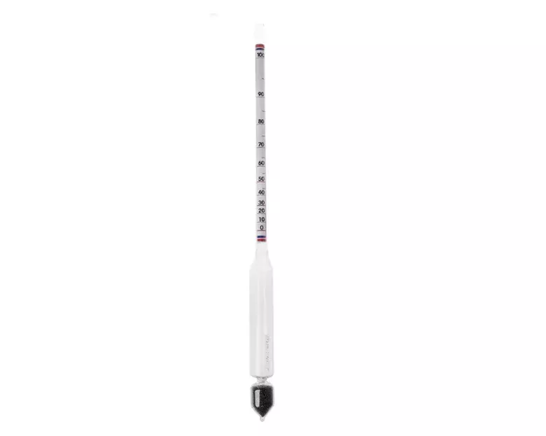 27CM Uzun Form Dansimetre Alkol-Metre 0-100 Derece Alkol Ölçer 27CM Uzun Form Dansimetre Alkol-Metre 0-100 Derece Alkol Ölçer
