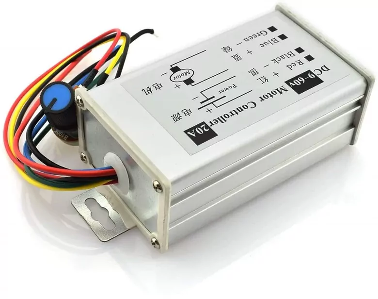 9V 12V 24V 36V 48V 60V 20A PWM DC Motor Hız Kontrol Modülü