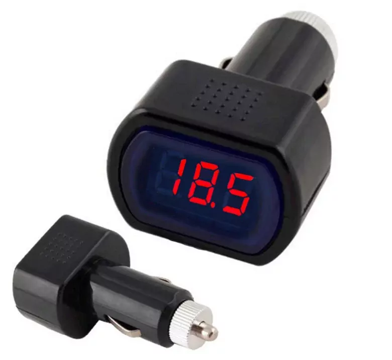 12-24V Dijital Oto Araç Çakmaklık Akü Volt Ölçer Akü Voltmetre 12-24V Dijital Oto Araç Çakmaklık Akü Volt Ölçer Akü Voltmetre