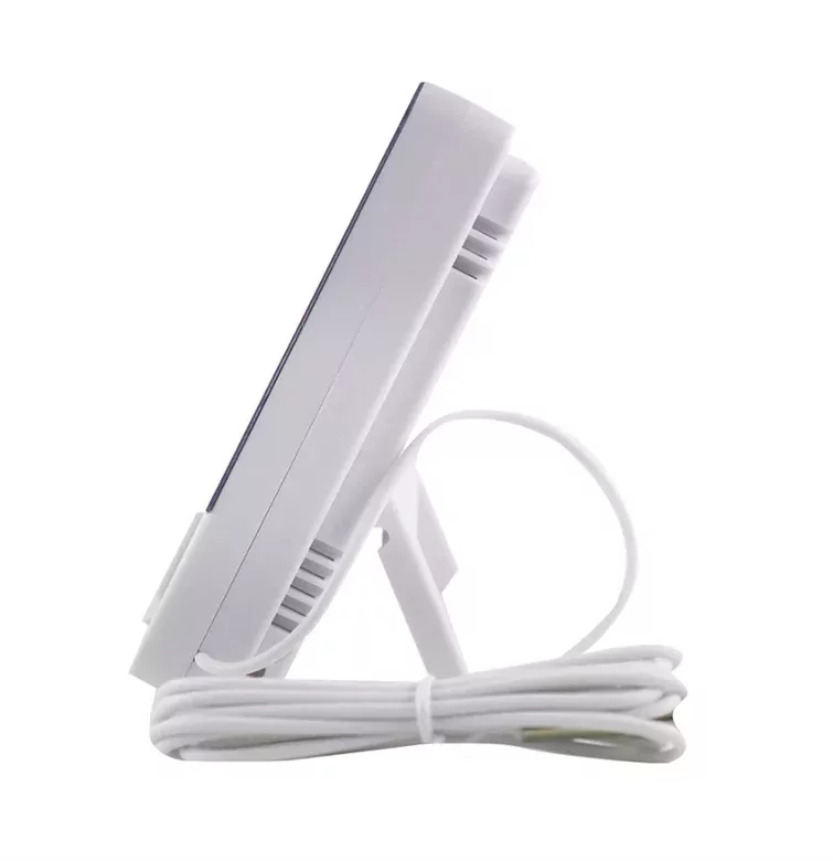 HTC-2 Dijital Termometre Higrometre Sıcaklık Nem Ölçer Saat ve Alarm