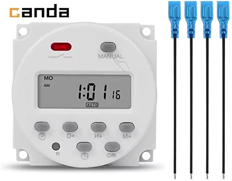 CN101A Programlanabilir Gecikmeli Zaman Ayarlı 12V Röle Kuluçka