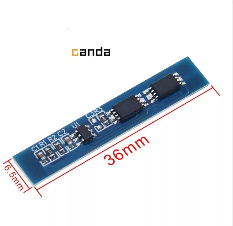 2S 3A BMS 7.4V 18650 Lityum Pil Şarj Koruma Kurulu Şarj Devresi