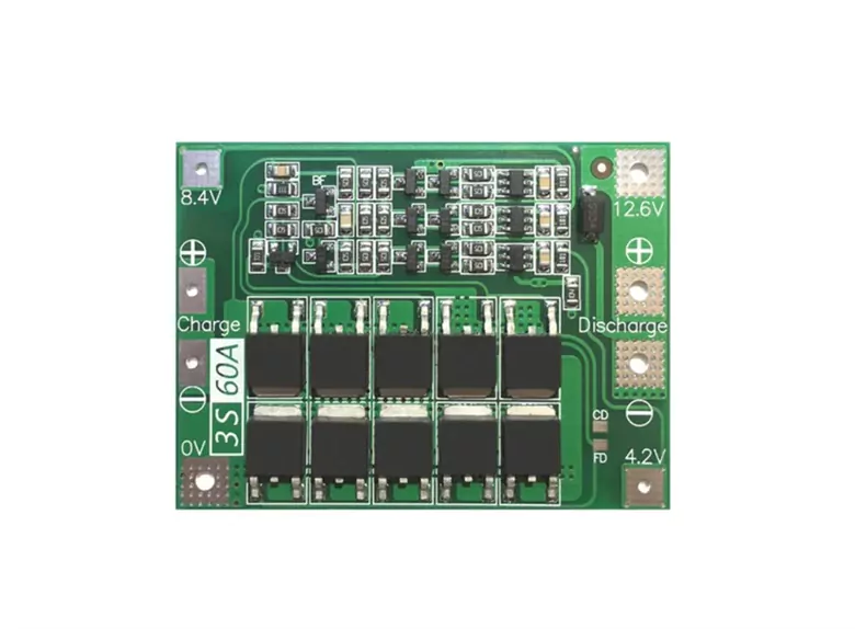 3S 60A 12.6V Standart Lityum 18650 BMS Pil Batarya Koruma Modülü