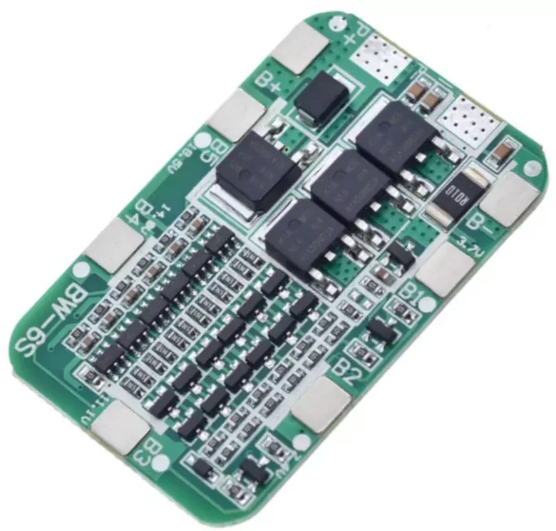 6S 12A 25.5V 18650 BMS Lityum Batarya Pil Korumalı Şarj Devresi