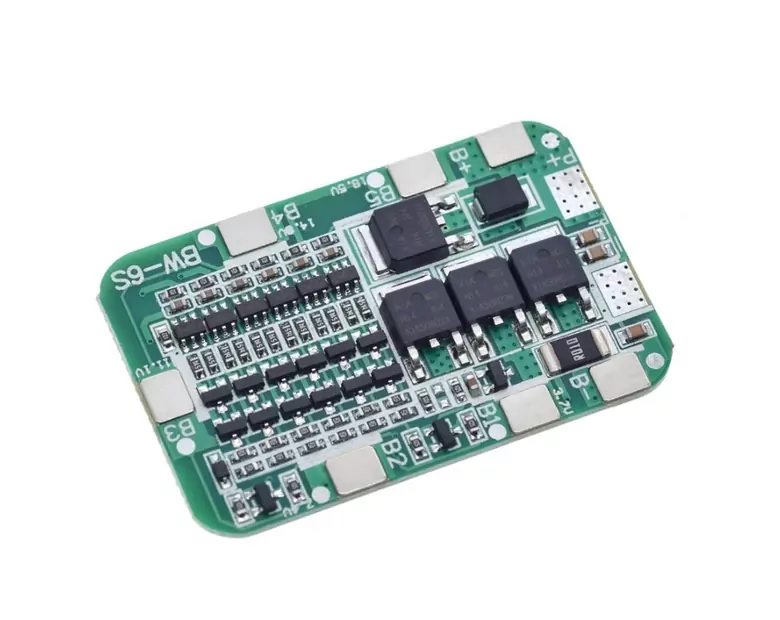 6S 12A 25.5V 18650 BMS Lityum Batarya Pil Korumalı Şarj Devresi