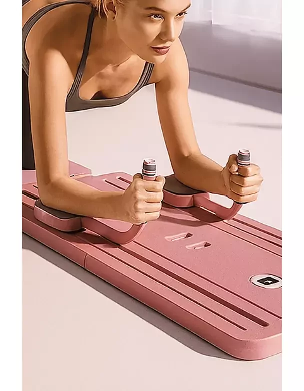 Pilates Aleti – Zamanlayıcılı, Direnç Bantlı Çok Amaçlı Egzersiz Tahtası Pilates Aleti – Zamanlayıcılı, Direnç Bantlı Çok Amaçlı Egzersiz Tahtası