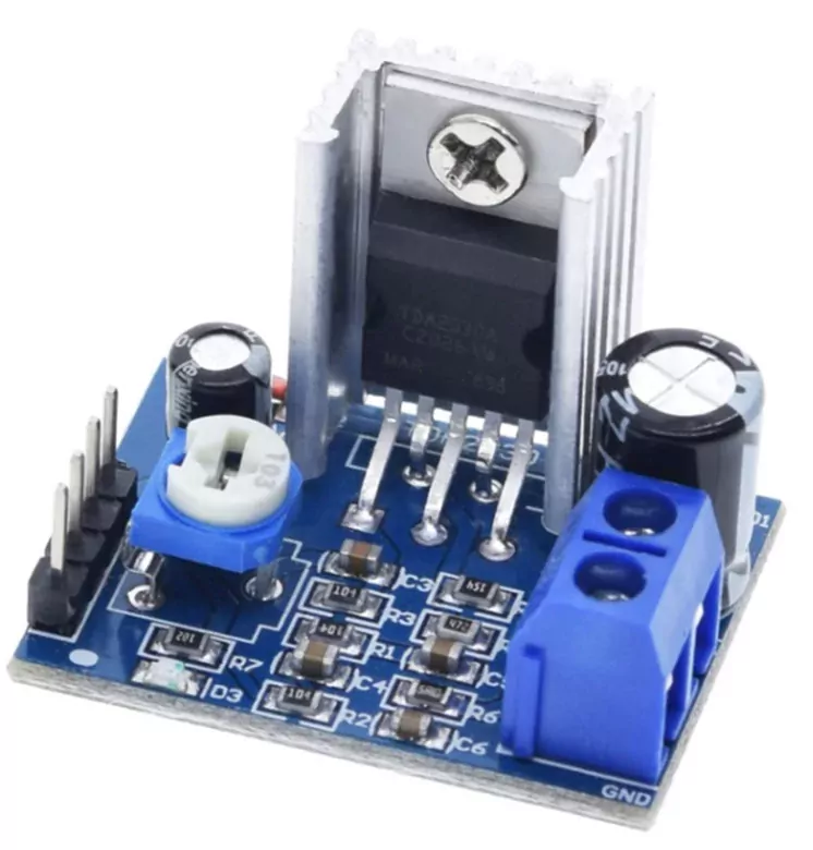 TDA2030A Mono Amfi Devresi Ses Yükseltici 18W 6V-12V