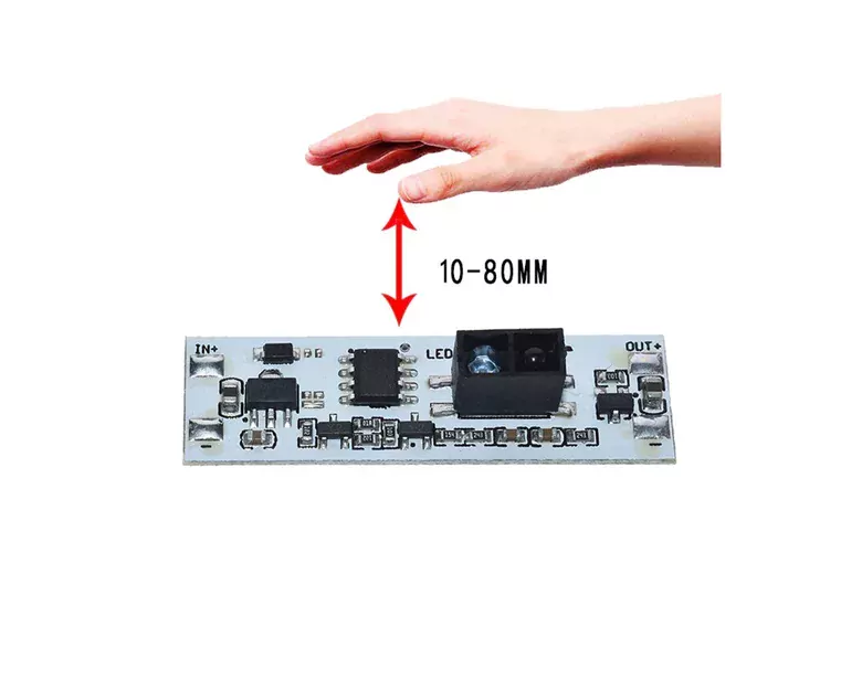 XK-GK-4010A Kısa Mesafe Kızılötesi El Algılama Sensörü 36W 3A XK-GK-4010A Kısa Mesafe Kızılötesi El Algılama Sensörü 36W 3A