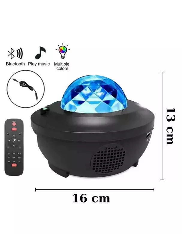 Yıldızlı Projektör Tavan Bulutsu Galaxy Lazer Işıklı Disko Topu Bluetooth Hoparlör Parti Led Lambası Yıldızlı Projektör Tavan Bulutsu Galaxy Lazer Işıklı Disko Topu Bluetooth Hoparlör Parti Led Lambası