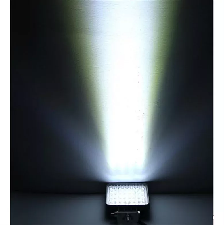 16 LED Kare Çalışma Lambası 12-24V 48W Off Road Traktör İş Makinesi Tekne