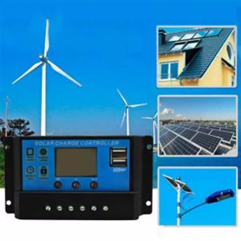 30A Dijital Solar Şarj Akü Kontrol Cihazı Güneş Enerjisi USBli 30A Dijital Solar Şarj Akü Kontrol Cihazı Güneş Enerjisi USBli