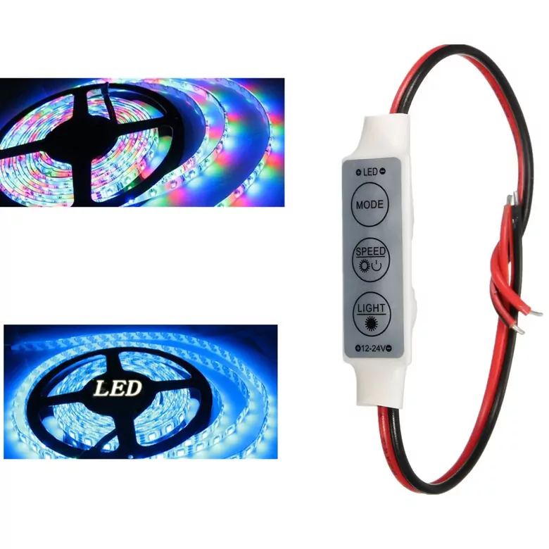 Şerit Led Dimmer Kontrol Devresi Modül 12V 24V