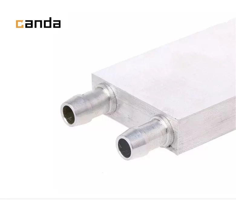 Alüminyum Su Sıvı Isıtma CPU Soğutma Bloğu 40x200mm