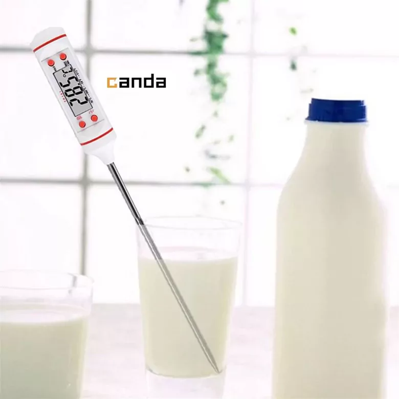 Dijital LCD Süt Termometresi Daldırmalı Termometre Mama