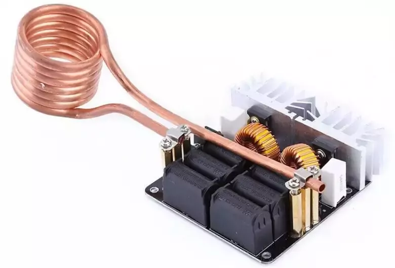 DC 1kW 12V-48V 20A ZVS Tesla Bobinli İndüksiyon Isıtma Devresi DC 1kW 12V-48V 20A ZVS Tesla Bobinli İndüksiyon Isıtma Devresi