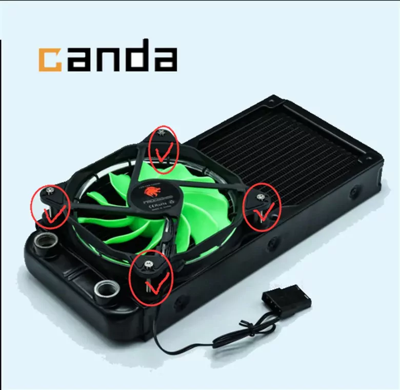 90mm Alüminyum CPU Su Soğutma Radyatörü 90mm Alüminyum CPU Su Soğutma Radyatörü