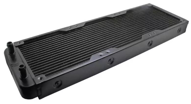 18 Tüplü  360mm Alüminyum CPU Su Soğutma Radyatörü