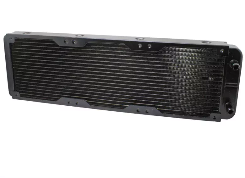 18 Tüplü  360mm Alüminyum CPU Su Soğutma Radyatörü
