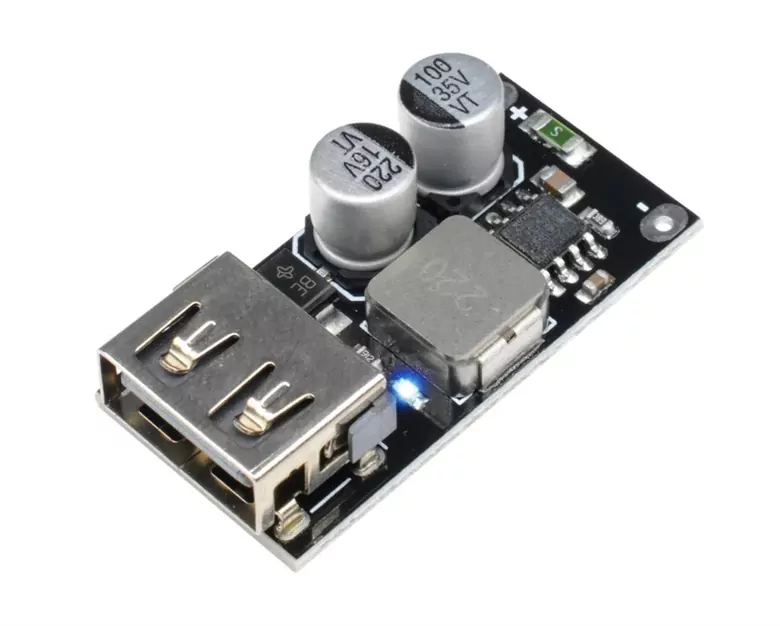 QC3.0 Hızlı Şarj Devresi DC-DC 6-32V Step Down Voltaj Regülatörü QC3.0 Hızlı Şarj Devresi DC-DC 6-32V Step Down Voltaj Regülatörü