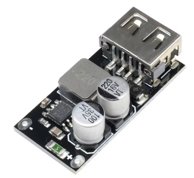 QC3.0 Hızlı Şarj Devresi DC-DC 6-32V Step Down Voltaj Regülatörü QC3.0 Hızlı Şarj Devresi DC-DC 6-32V Step Down Voltaj Regülatörü