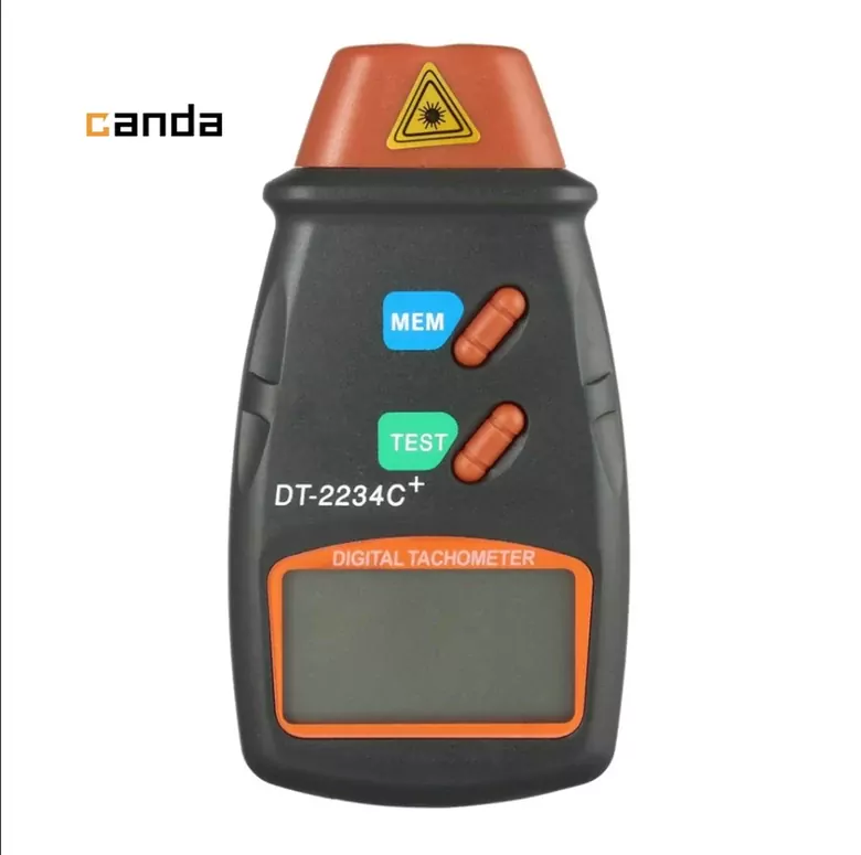 DT-2234C Dijital Lazer Takometre Hız Göstergeli Devir Ölçer