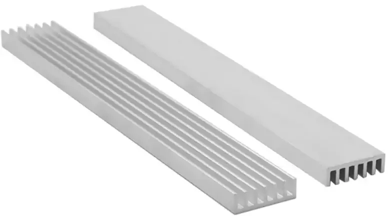 150x20x6mm Yüksek Kalite Isı Dağıtıcı Alüminyum Heatsink