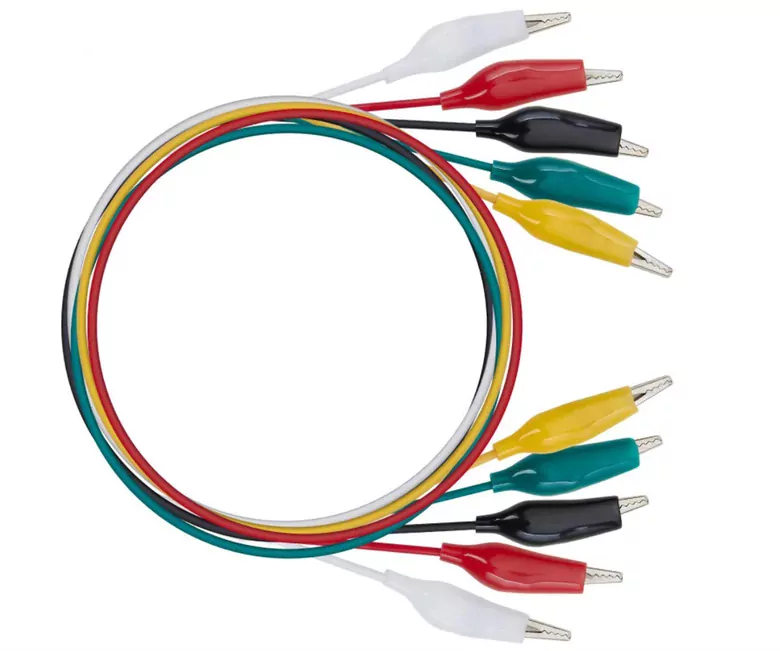 10'lu Krokodil Kablo Timsah Ağızlı Kıskaç Timsah Ağzı 50cm