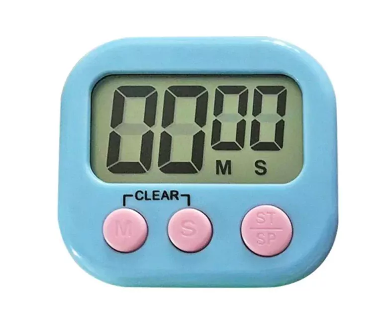 Dijital Ekranlı Alarmlı Mıknatıslı Mutfak Zamanlayıcı Fırın Timer