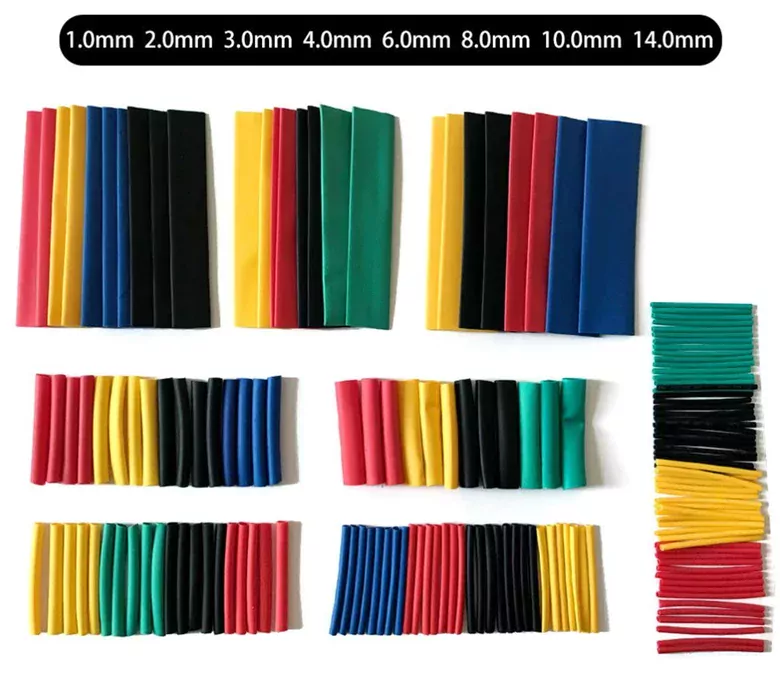 164 Parça Heat Shrink Makaron Daralan Kablo Tamir Seti