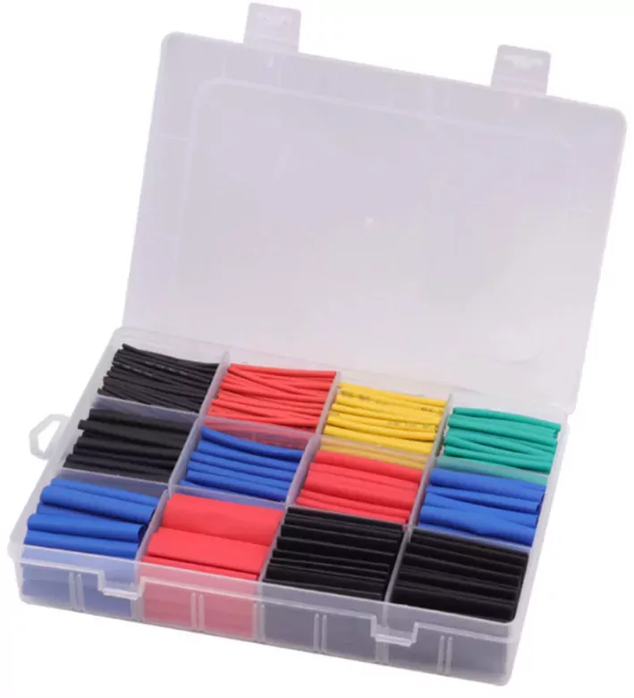 750 Parça Kutulu Heat Shrink Makaron Daralan Kablo Tamir Seti