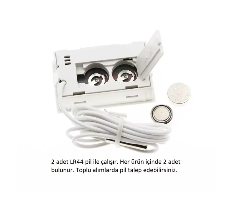 Problu Dijital Termometre LCD Ekran Mutfak Kuluçka İç Dış Mekan Problu Dijital Termometre LCD Ekran Mutfak Kuluçka İç Dış Mekan