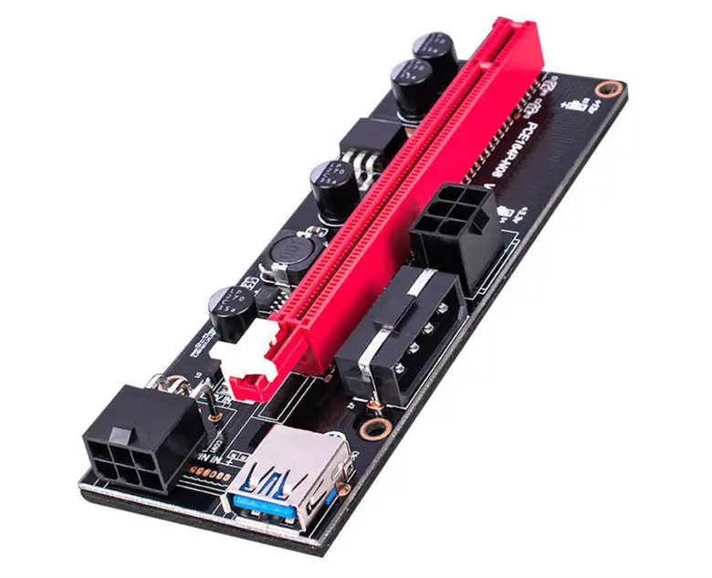 OEM Riser V009S  Yükseltici PCI-Express X1 to X16 Mining Ethe OEM Riser V009S  Yükseltici PCI-Express X1 to X16 Mining Ethe