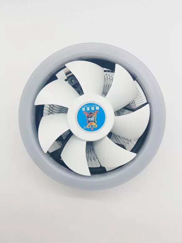 INTEL & AMD Bakır Tabanlı 12CM 1400 RPM Işıklı İşlemci Fanı 4 Pin