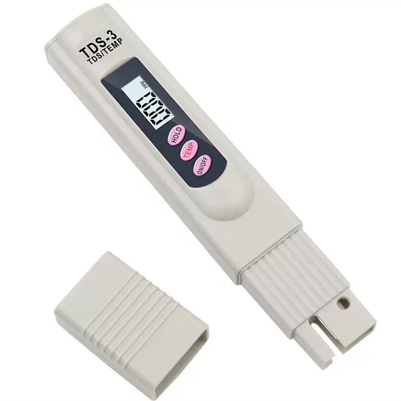 TDS Metre Su Kalite Test Ölçüm Cihazı Saflık Ölçer Pil + Kılıf