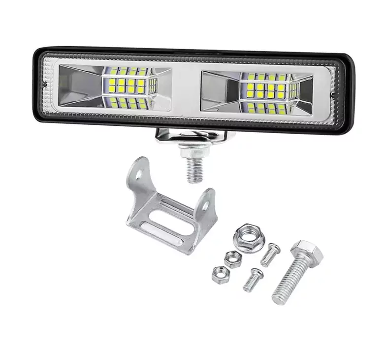 DC 9-60V 16 LED Off Road Projektör Spot Lambası 48W Flood Işık