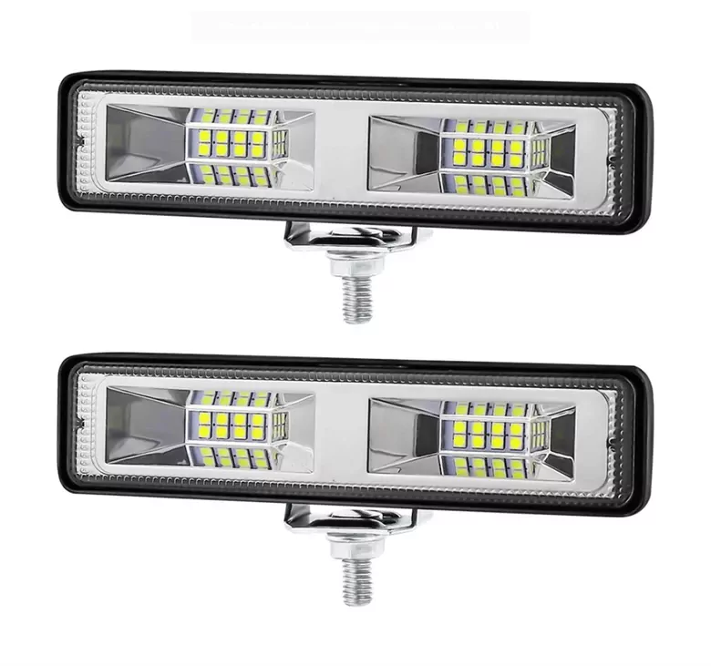 DC 9-60V 16 LED Off Road Projektör Spot Lambası 48W Flood Işık