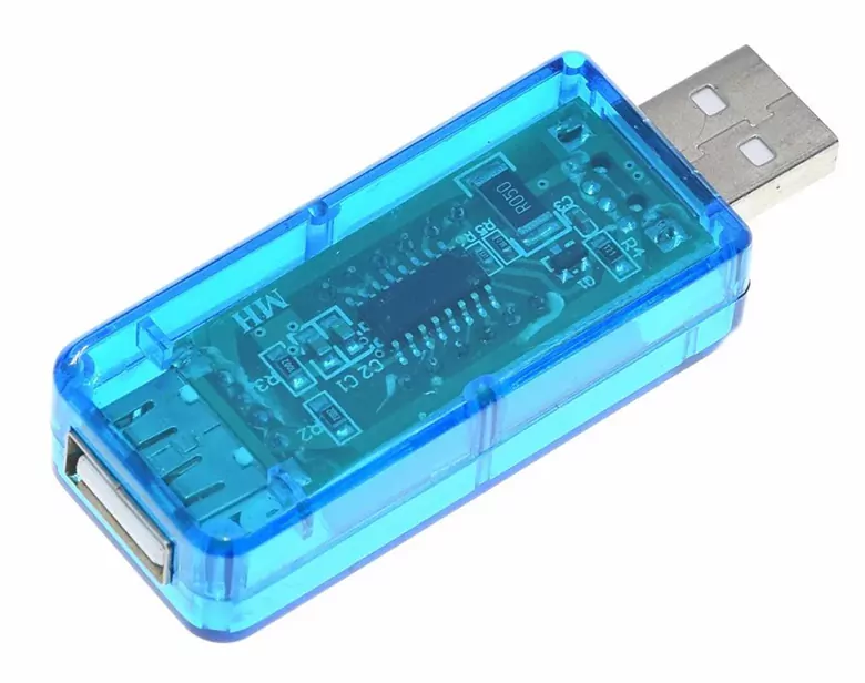 Led Göstergeli USB Voltmetre Ampermetre Volt Amper Gerilim Ölçer
