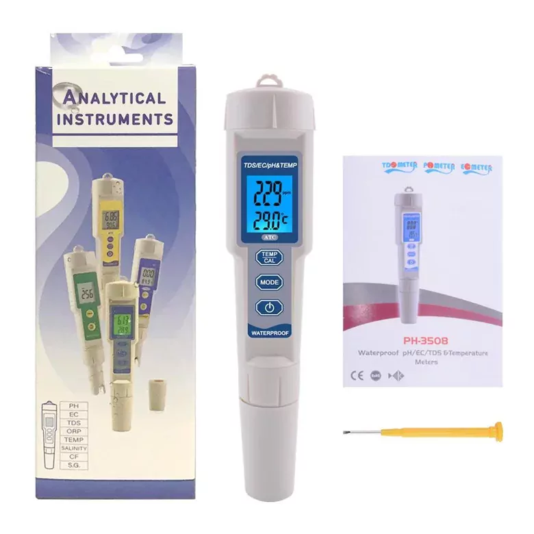 4 in 1 PH EC TDS Sıcaklık Ölçer LED Su Kalite Test Ölçüm Cihazı 4 in 1 PH EC TDS Sıcaklık Ölçer LED Su Kalite Test Ölçüm Cihazı