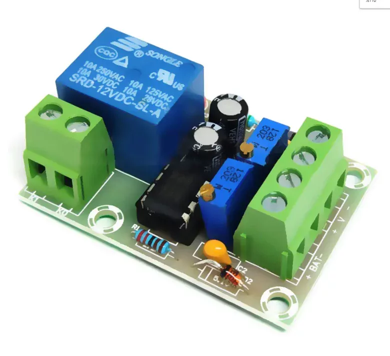 XH-M601 Şarj Kontrol Devresi 12V Ayarlanabilir Akıllı Şarj Modülü