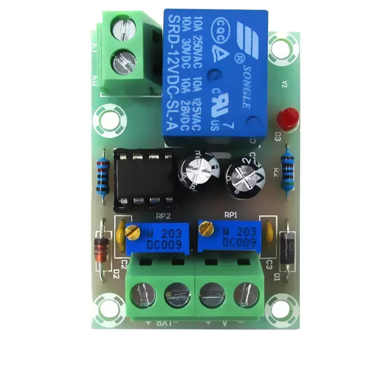 XH-M601 Şarj Kontrol Devresi 12V Ayarlanabilir Akıllı Şarj Modülü