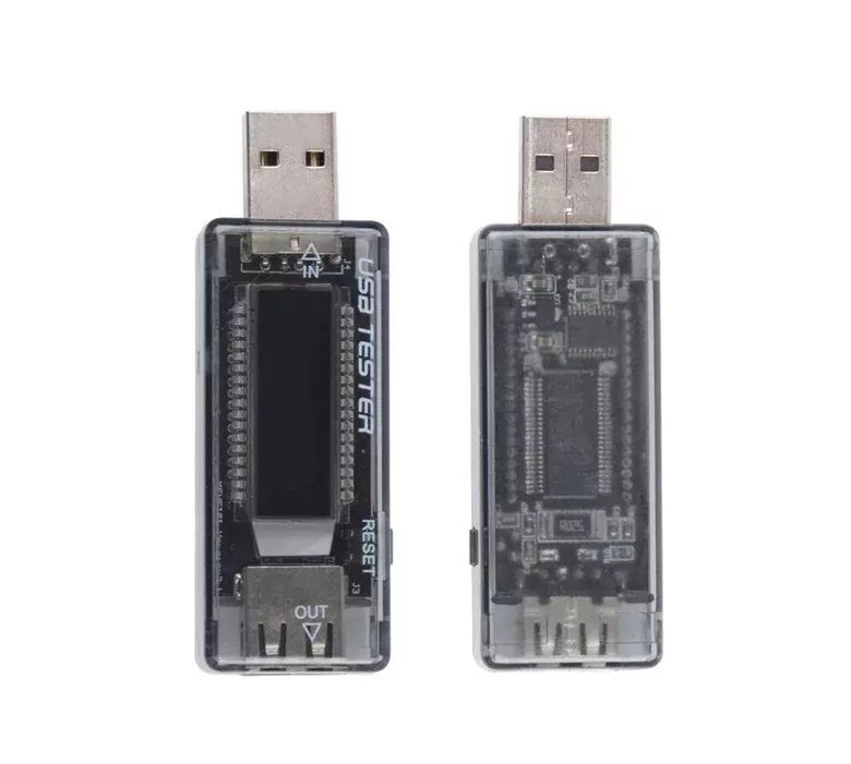 LED Ekranlı USB Voltmetre Ampermetre USB Şarj Kapasitesi Test Cihazı LED Ekranlı USB Voltmetre Ampermetre USB Şarj Kapasitesi Test Cihazı