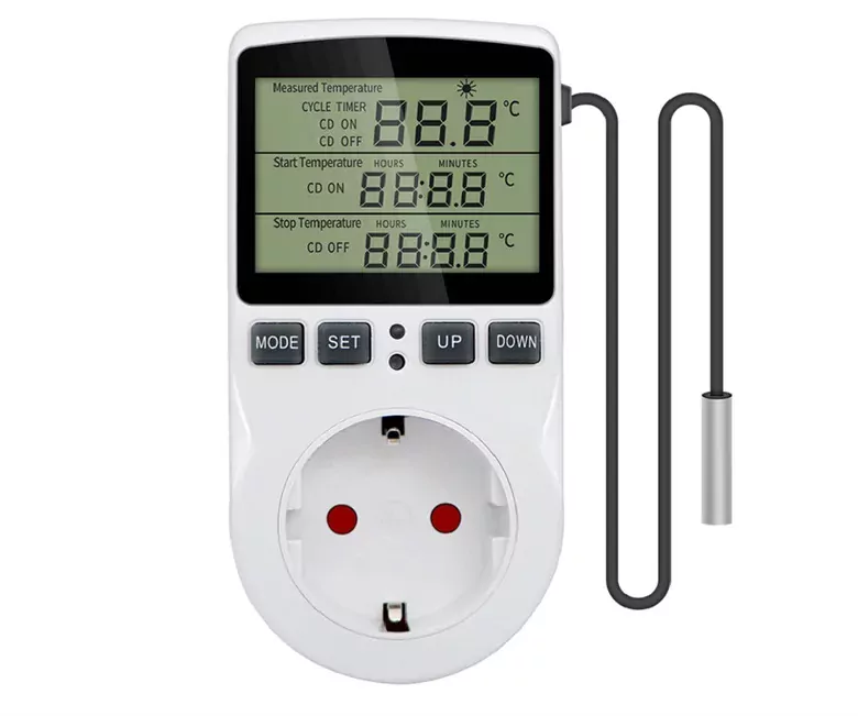 220V Çok Fonksiyonlu Dijital Termostat Kuluçka Sıcaklık Kontrol Cihazı 220V Çok Fonksiyonlu Dijital Termostat Kuluçka Sıcaklık Kontrol Cihazı