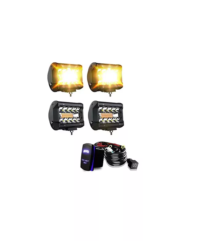 60w Turuncu Beyaz 20 Led'li Tekne Çalışma Lambası