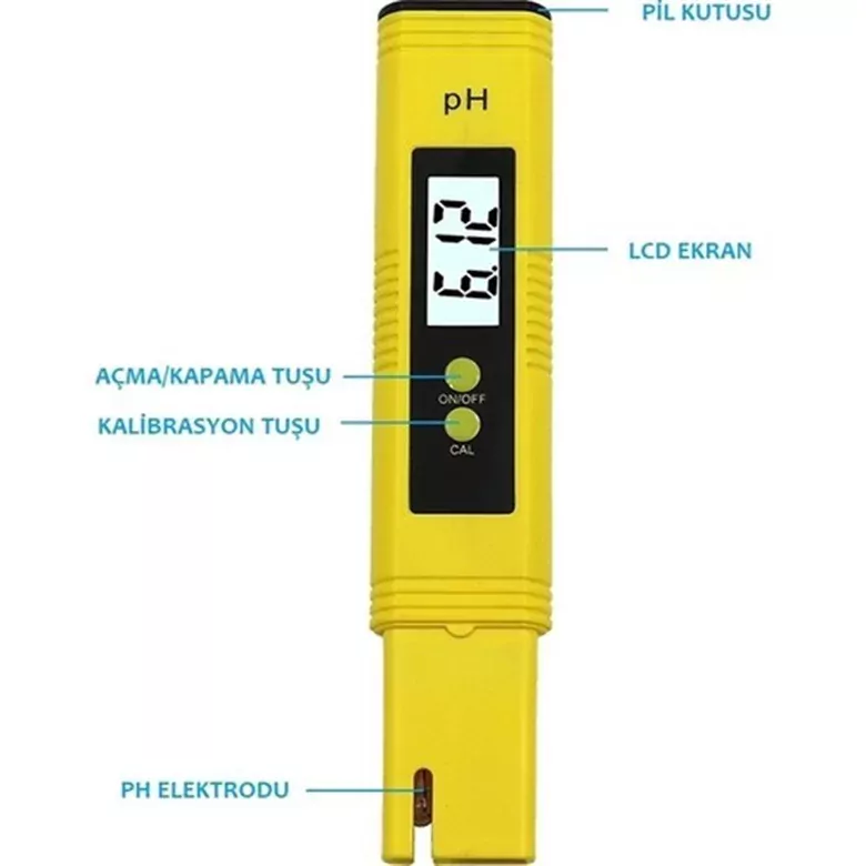 Dijital Ph Metre Su Sıvı Akvaryum Ph Ölçer Kalibrasyon Dijital Ph Metre Su Sıvı Akvaryum Ph Ölçer Kalibrasyon